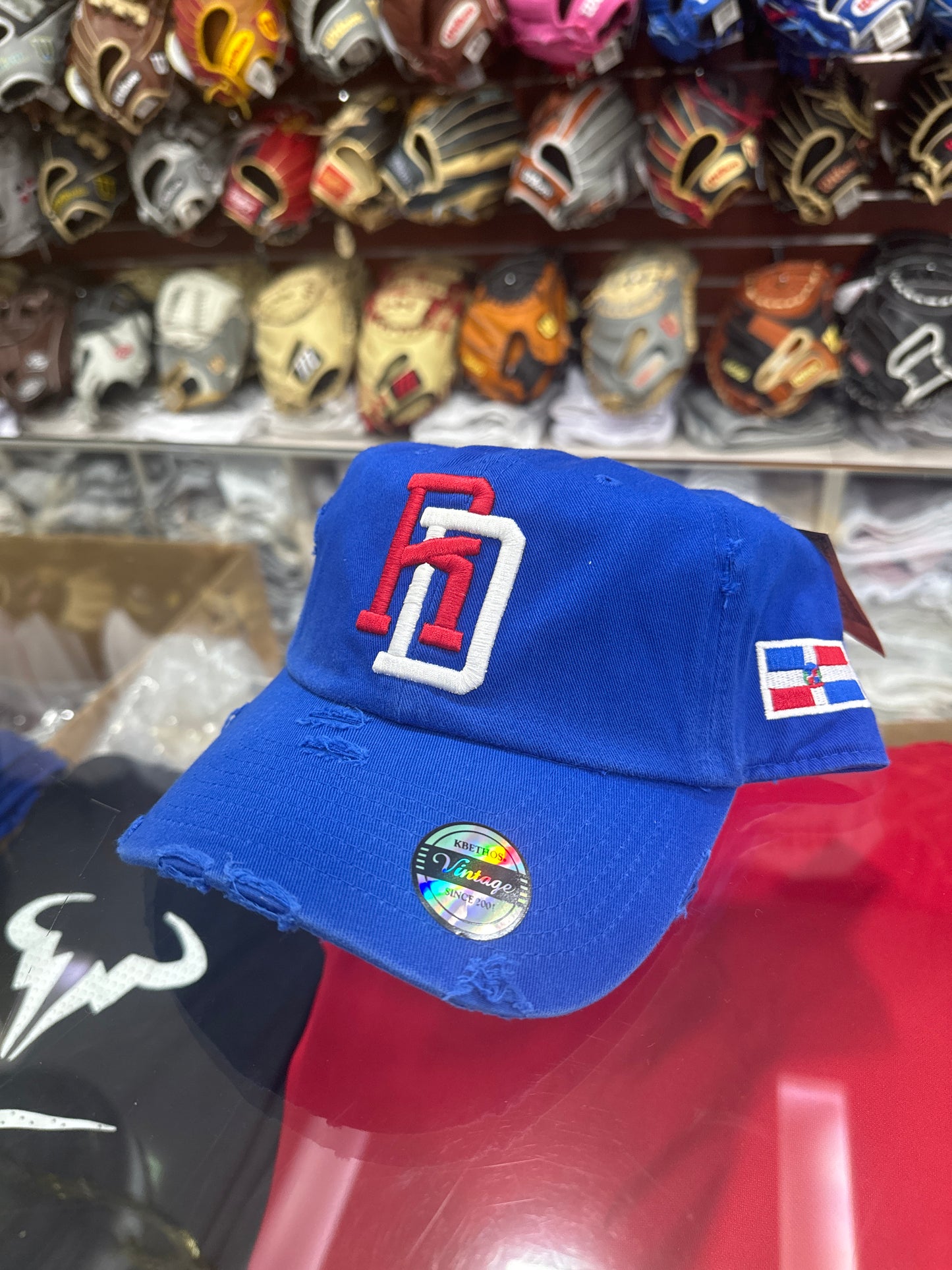 Gorra Kbethos República Dominicana Azul