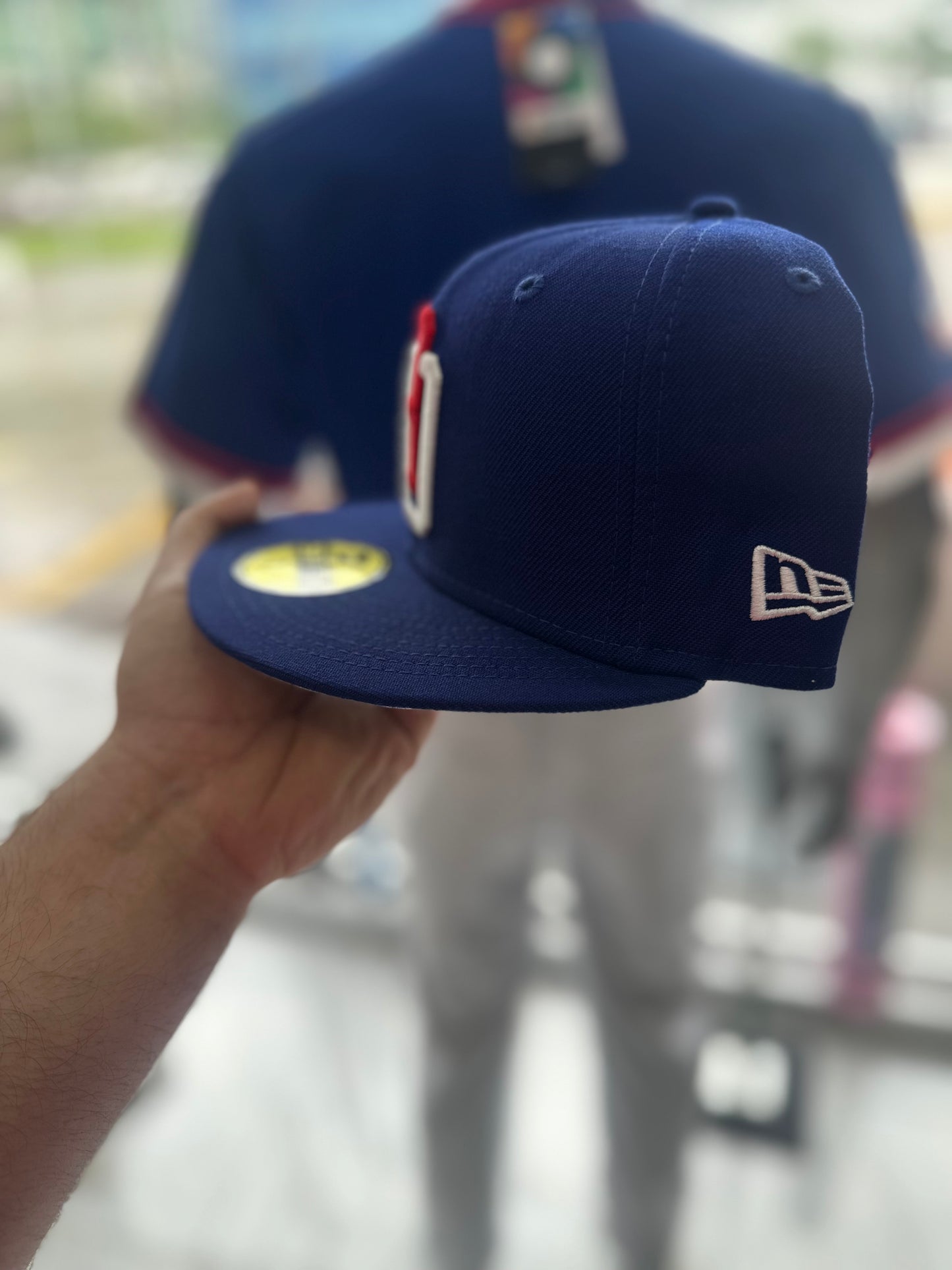 Gorra 59FIFTY New Era Clasico Mundial Dominicana 2023 Azul