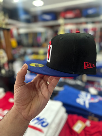 Gorra 59FIFTY New Era Clasico Mundial Dominicana 2023 Negra