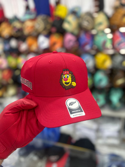 Gorra 4fans Leones Del Escogido Ajustable Roja