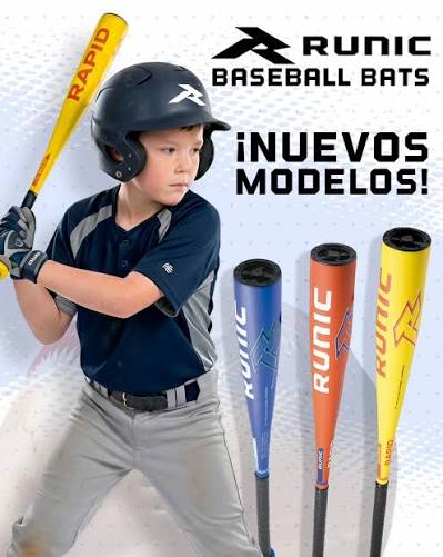 Bate de Aluminio Runic Rapid Beisbol