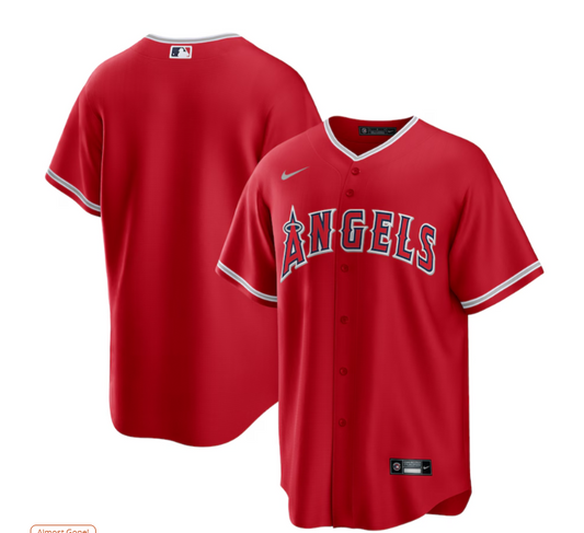 Chaqueta Nike MLB Anaheim Angels Roja Adultos
