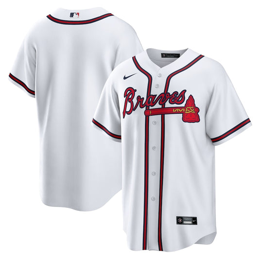 Chaqueta Nike MLB Atlanta Braves Blanca Adultos