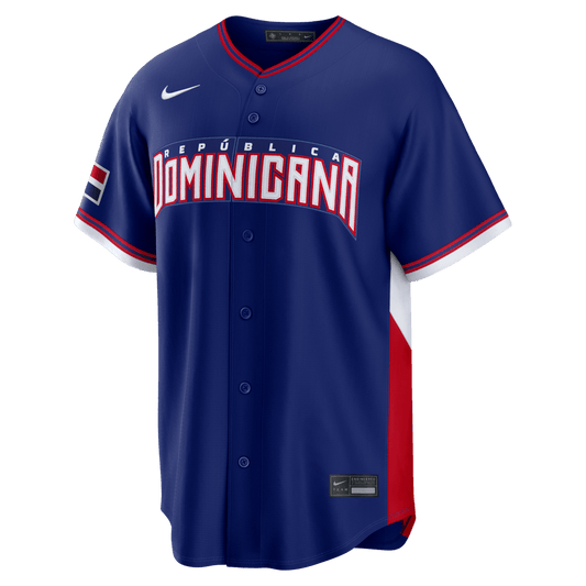 Chaqueta Nike Clasico Mundial Republica Dominicana Azul