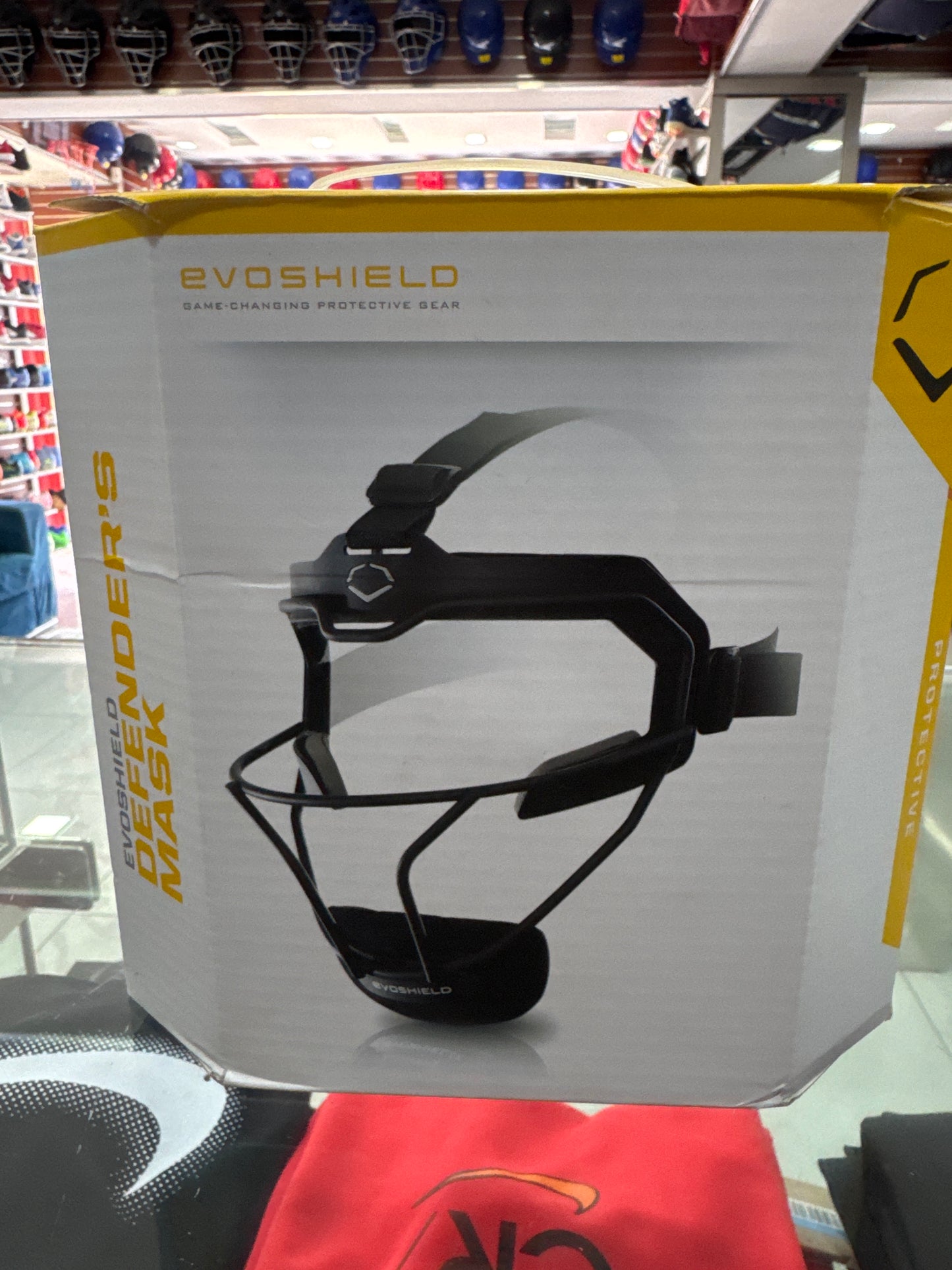 Careta de pitcher evoshield