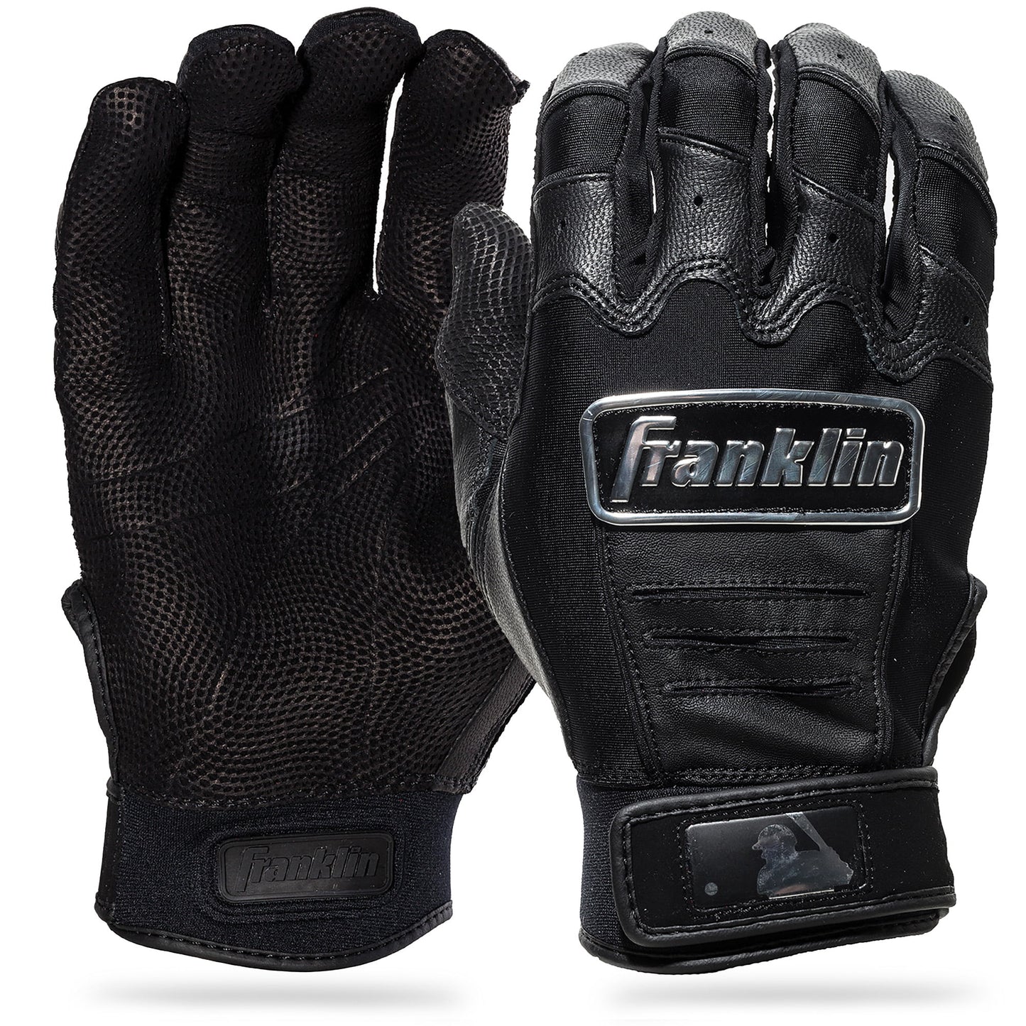 Guantillas CFX PRO Chrome Series Beisbol Negra Plateada