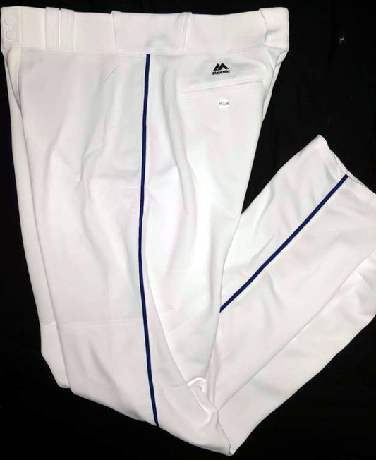 Pantalon Largo Majestic Blanco  Niños Beisbol