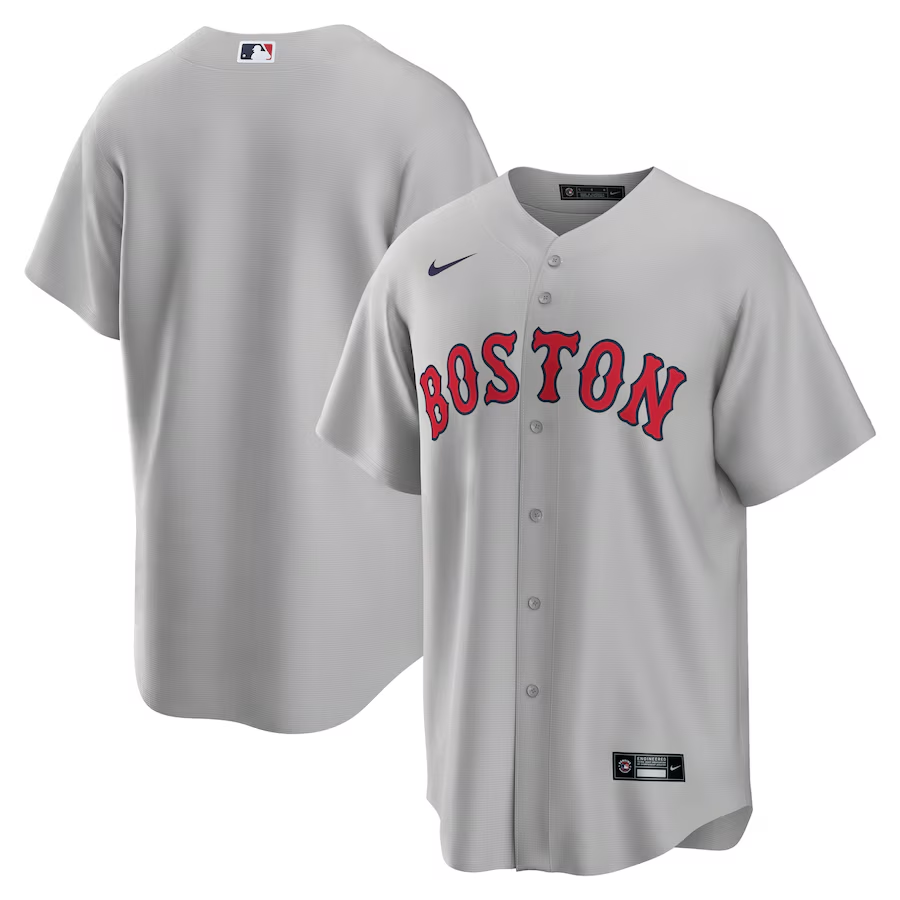 Chaqueta Nike MLB Boston Red Sox Gris Adultos