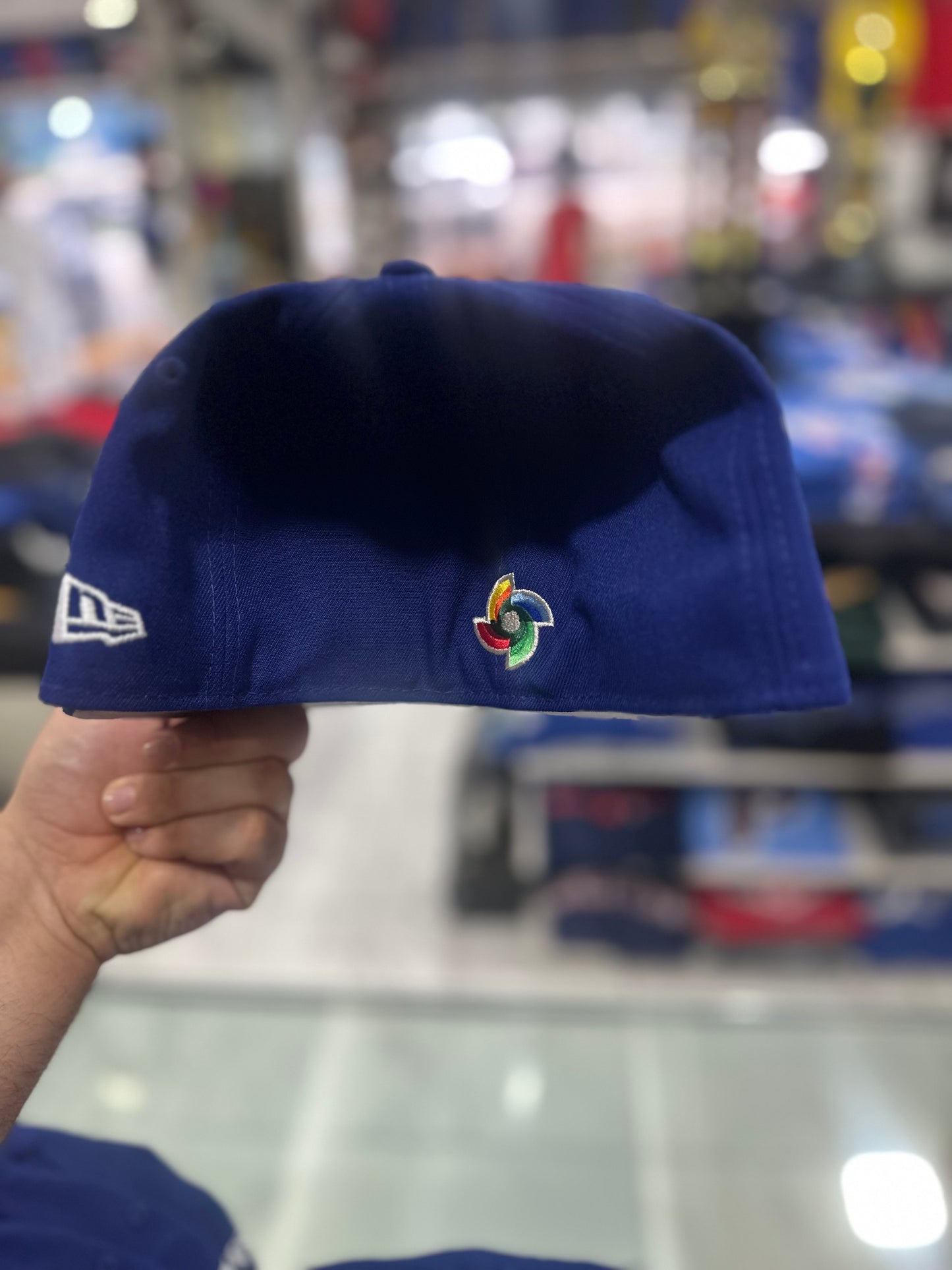 Gorra New Era 59FIFTY Dominicana Clasico Mundial BXR Azul