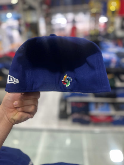 Gorra New Era 59FIFTY Dominicana Clasico Mundial BXR Azul