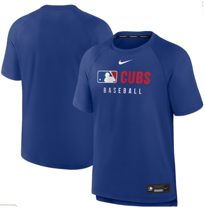 Camiseta Nike PreGame Chicago Cubs MLB