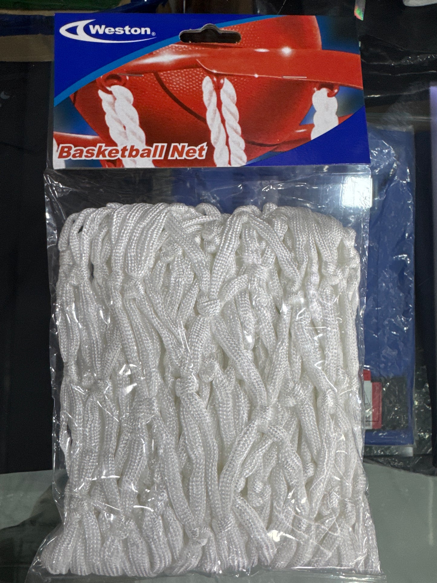 Malla Para Basketball Weston Blanca Par