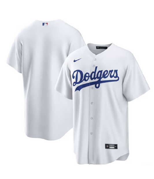 Chaqueta Nike MLB Dodgers Blanca Adultos