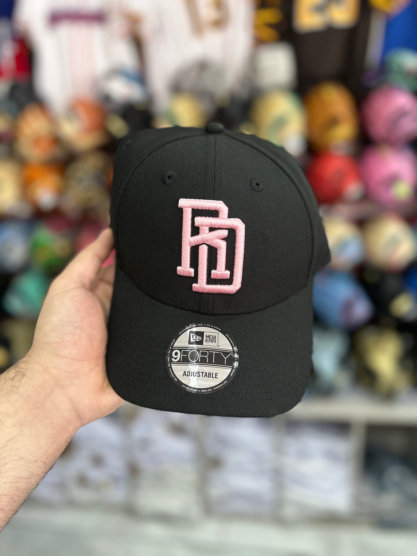 Gorra New Era 9FORTY República Dominicana Negra