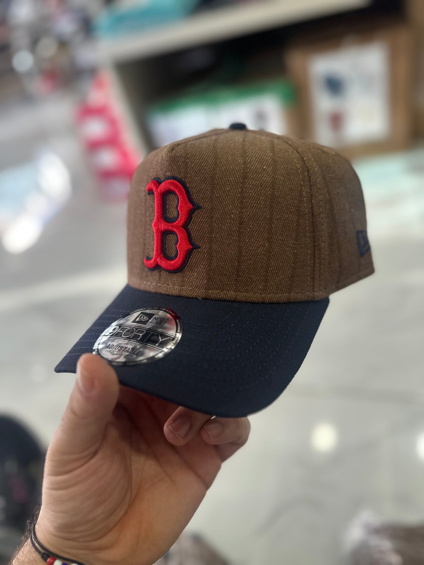 Gorra New Era 9FORTY Boston Red Sox Three Looms