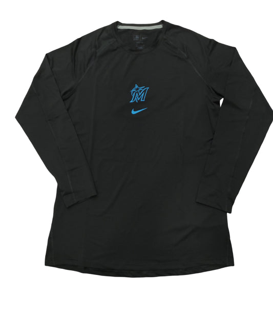 Camiseta Manga Larga Nike Miami Marlins Adultos