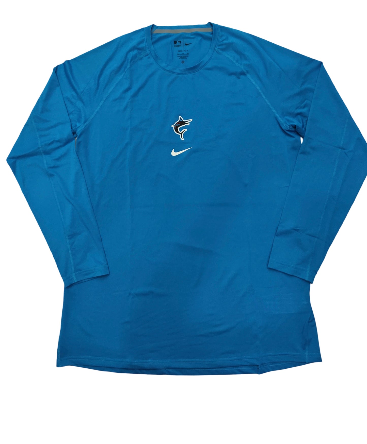 Camiseta Manga Larga Nike Miami Marlins Adultos