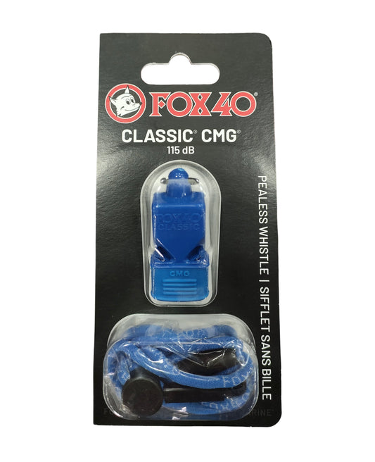 Pito Fox40 Classic CMG Pealess Whistle Blue