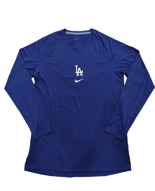 Camiseta Manga Larga Nike Dodgers Adultos