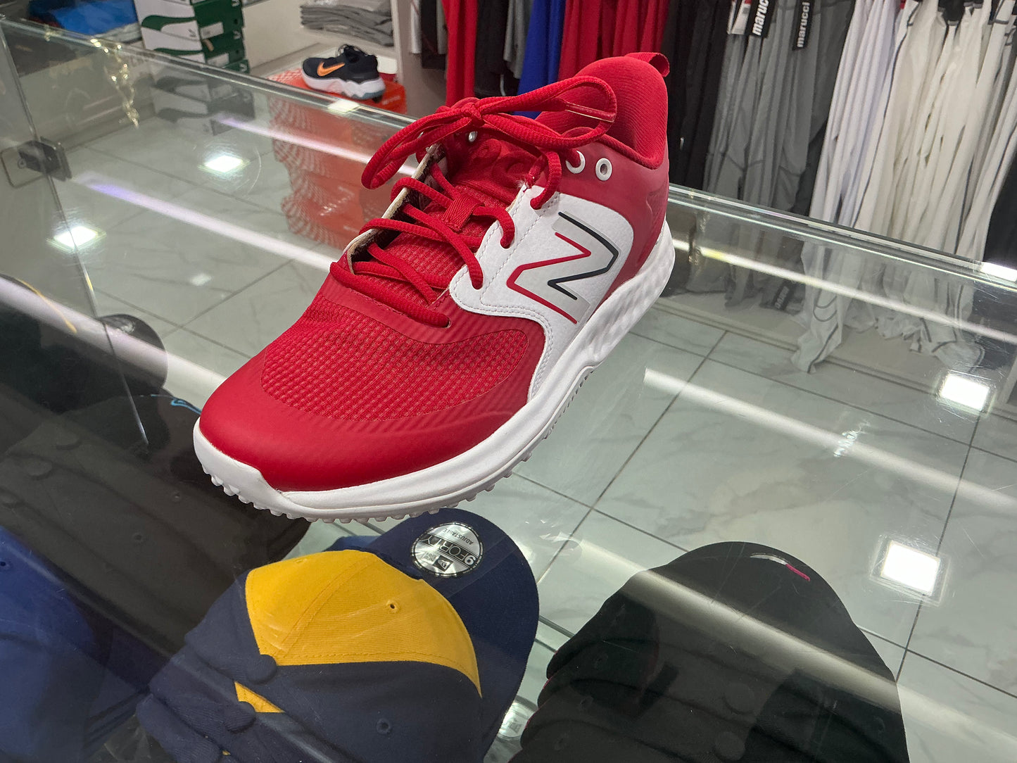Tenis Turf New Balance Runing Shoes Trainer 2022 Rojo Beisbol