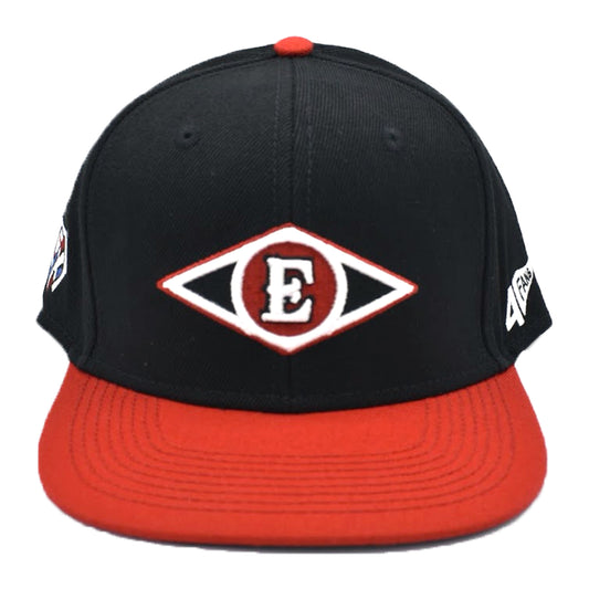 Gorra 4Fans SnapBack De los Leones del Escogido Negra