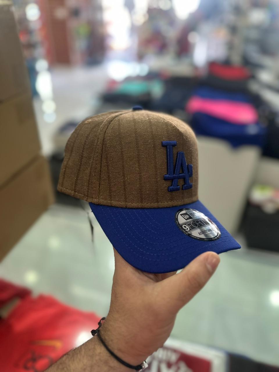 Gorra New Era 9FORTY Los Angeles Dodgers Three Looms