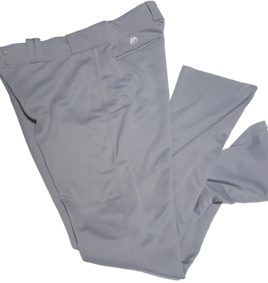 Pantalon Largo Majestic Gris Beisbol