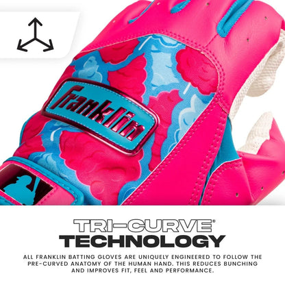 Guantillas Franklin Digitek HI-LITE 21043 Cotton Candy Beisbol Niños