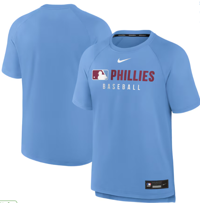Camiseta Nike PreGame Phillies MLB