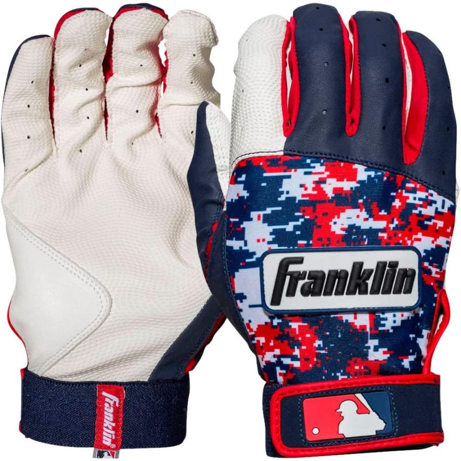 Guantillas Franklin Digitek HI-LITE Rojo/Azul 21062 Beisbol Adultos