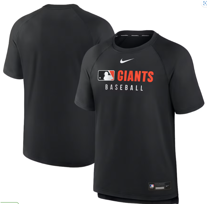 Camiseta Nike PreGame San Francisco MLB