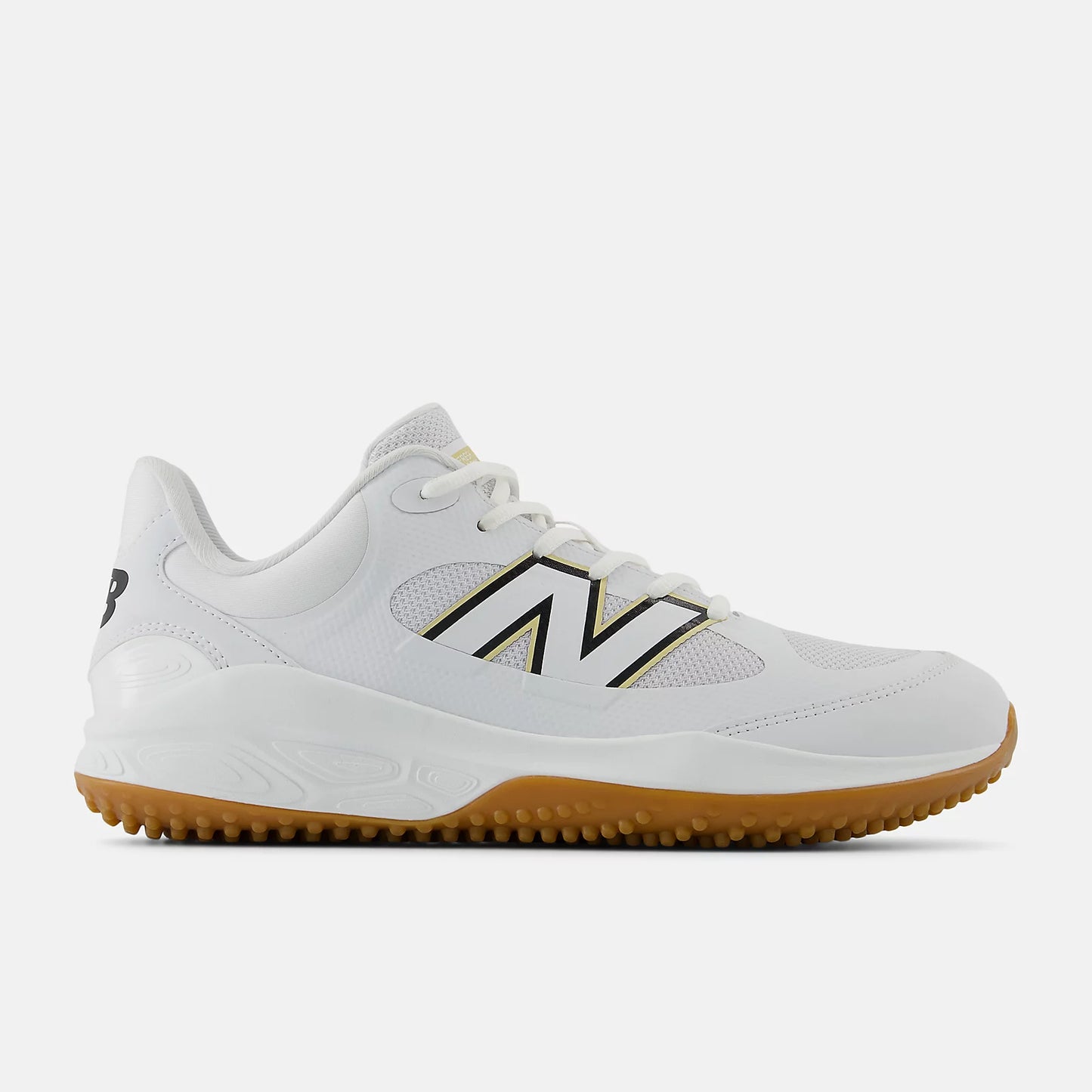 Tenis Turf New Balance 3000V7 Blanco Beisbol