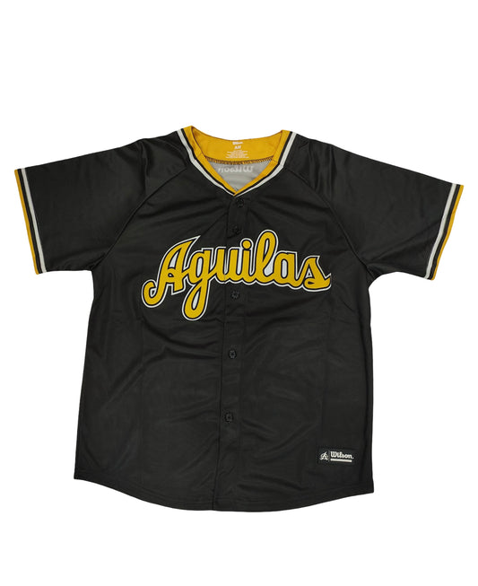 Chaqueta de las Águilas Cibaeñas Wilson Negra 2025-2026