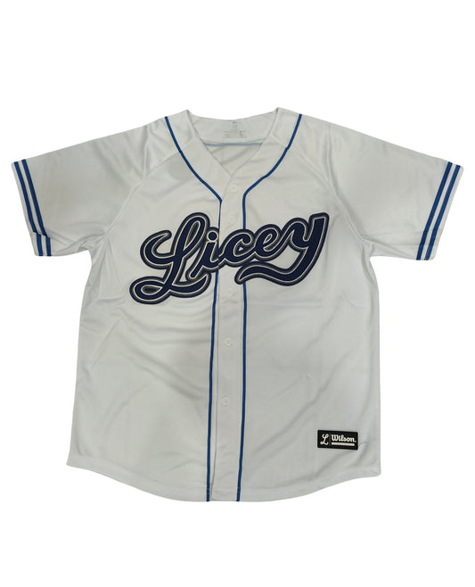 Chaqueta del Licey Wilson Blanca/Azul Marino 2025-2026