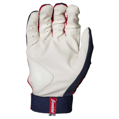 Guantillas Franklin Digitek HI-LITE Rojo/Azul 21062 Beisbol Adultos