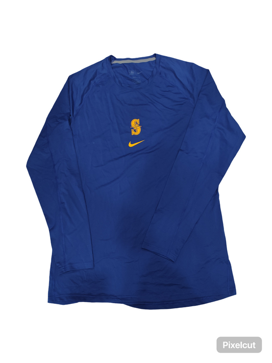 Camiseta Manga Larga Nike Seattle Mariners Adultos