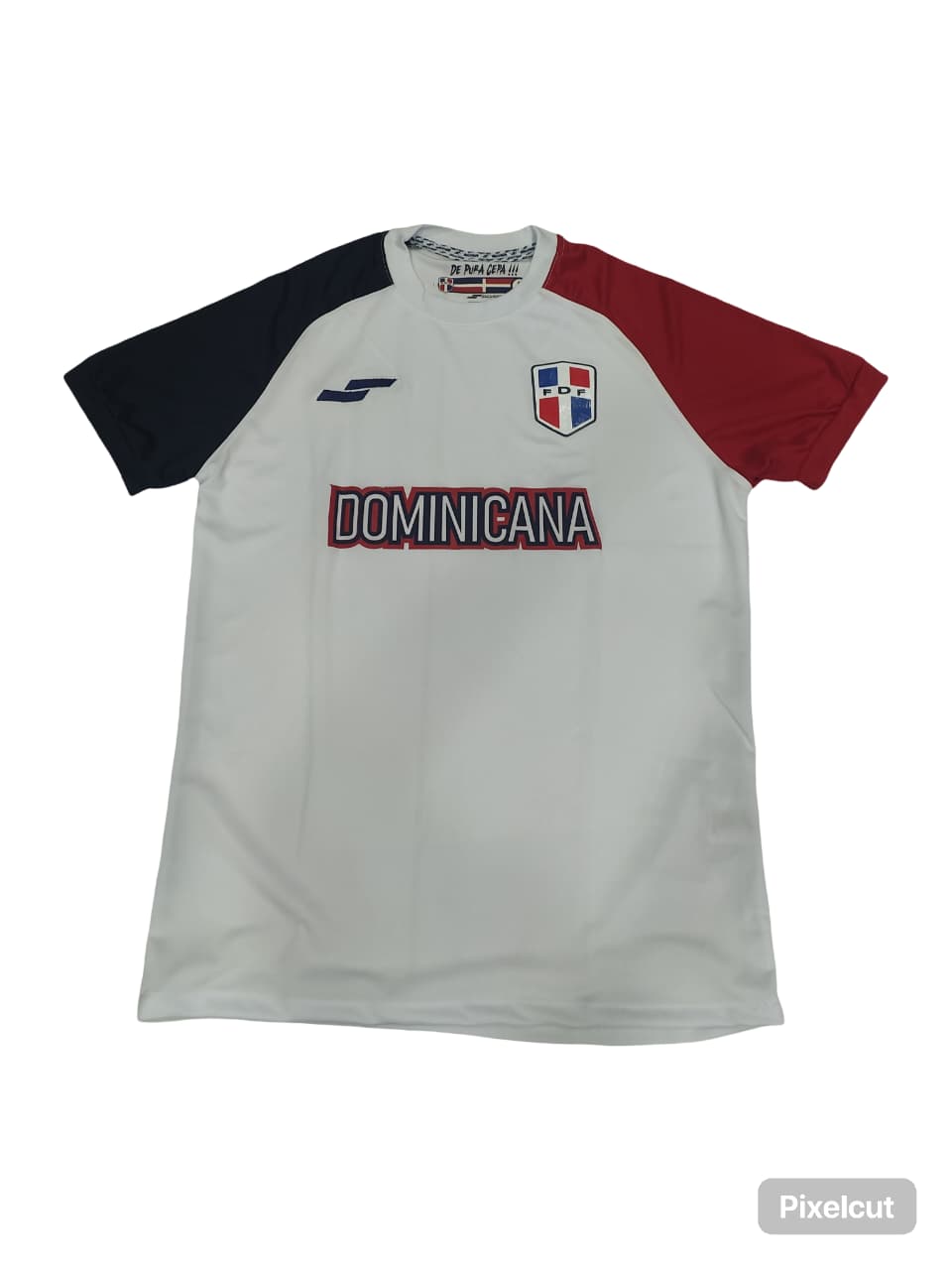 Chaqueta Silver Selección Dominicana Futbol Blanca
